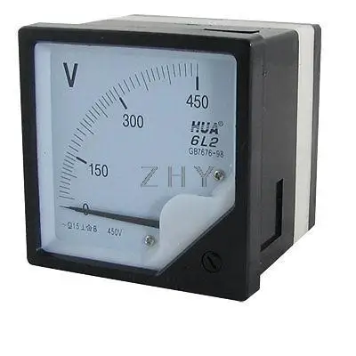 

Square Panel AC 0-450V Volt Voltmeter Panel Meter Gauge