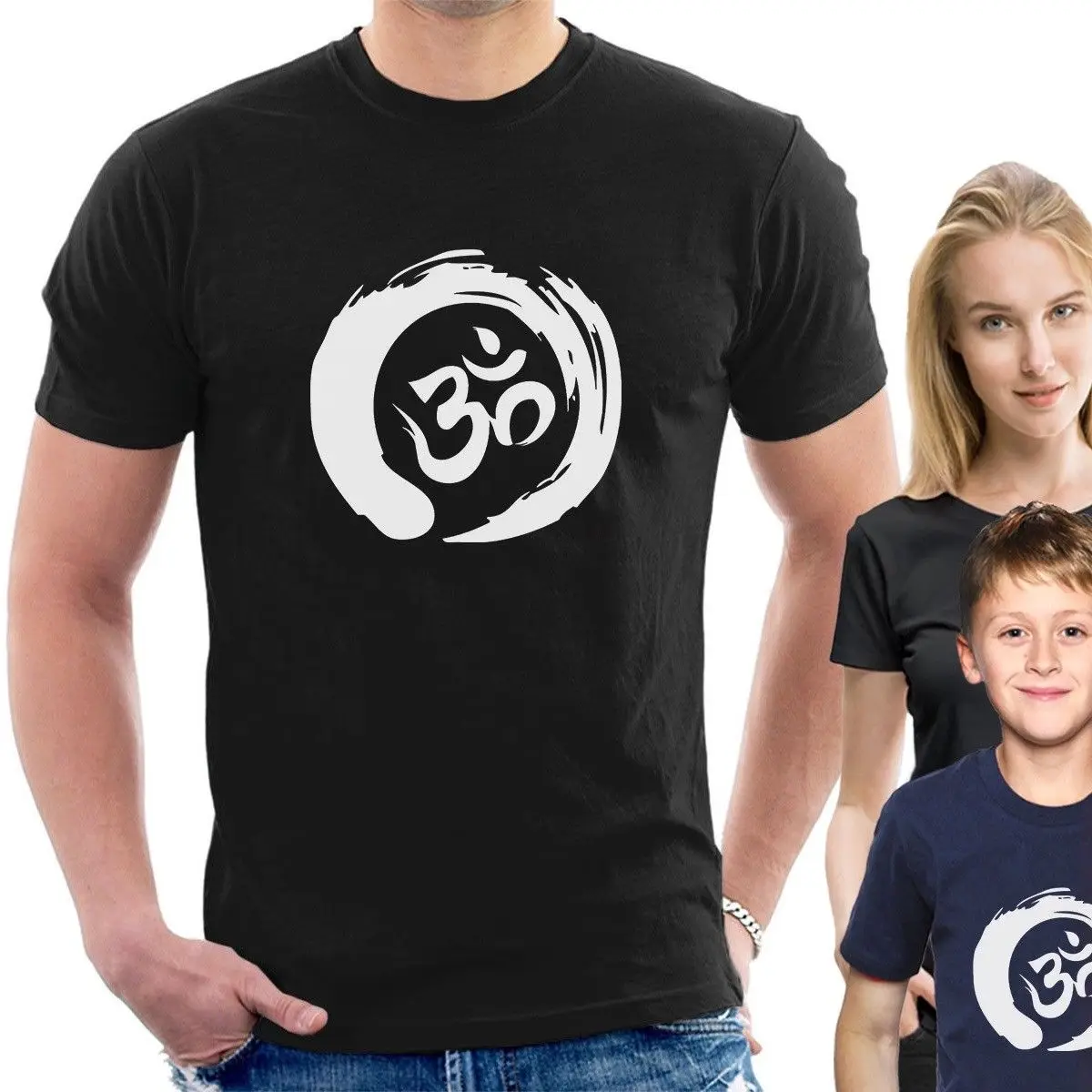Ohm футболка для йоги дзен медитация положительная Vibe Savasana Namaste Vegan Tee J05 крутая