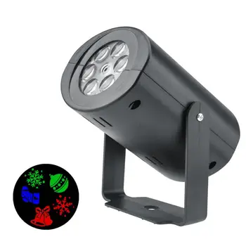 

RGB Colorful Rotating LED Christmas Laser Projector Light LED Motion Outdoor Indoor Landscape Lamp Higher Brightness Sharpness