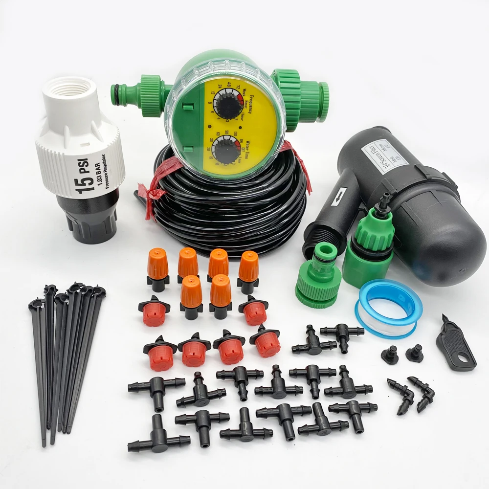 10M Misting Garden Watering System Watering Timer Self Automatic