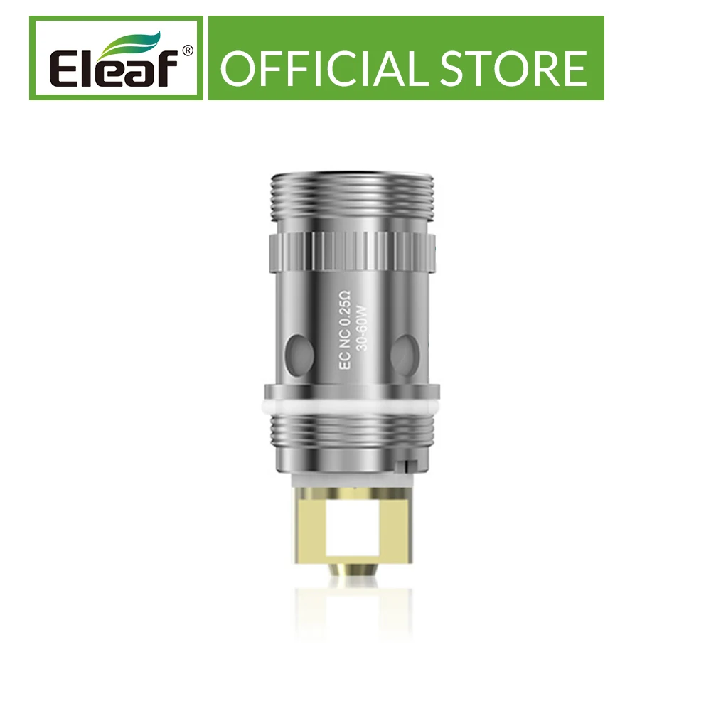 Оригинальная катушка Eleaf EC NC 0 25 Ом 5 шт./лот подходит для атомайзера Lemo 3/iJust 2/iJust 2