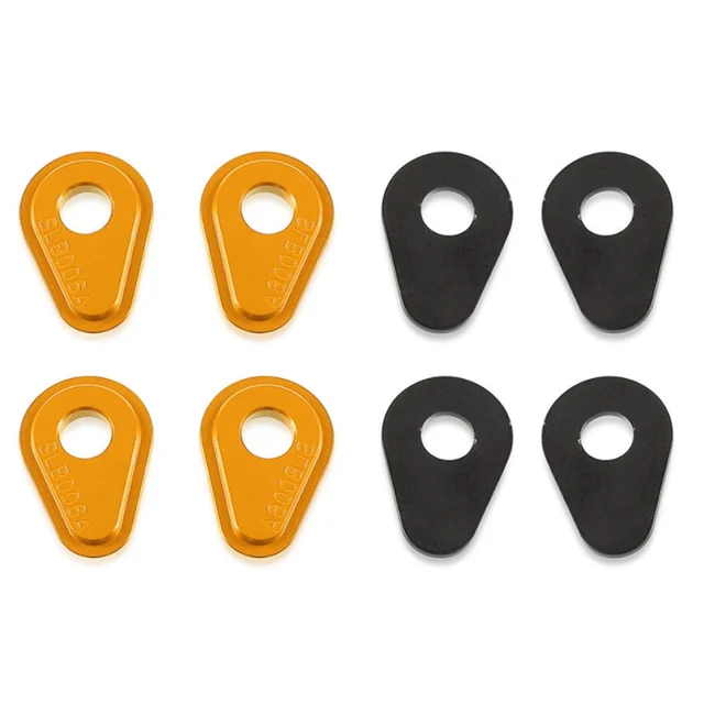 CNC FRONT TURN SIGNAL MOUNT PLATES Motorcycle Turn Signals Indicator Adapter Spacers For Yamaha YZF-R7 Tenere 700 2019 2020 2021 8pcs