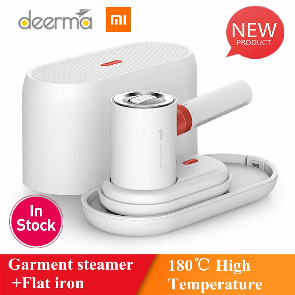 Xiaomi mijia Deerma Garment 2 in 1 Multi-function Portable Travel Steam Iron Hanging Flat Iron Inte