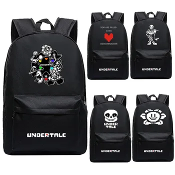 

Undertale Sans Backpack School Bags for Boys and Girls Schoolbags for Teenagers School Bagpack Satchel Travel Bags