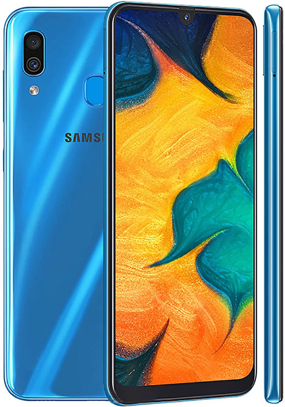 iphone xr refurbished Original Unlocked Samsung Galaxy A30 4G LTE Mobile Phone 6.4'' 3GB+32GB Dual SIM Octa Core 16MP Android Refurbished CellPhone refurbished samsung