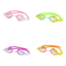 Новые стильные детские водонепроницаемые очки для плавания, очки для мужчин и женщин, Детские противотуманные очки высокого разрешения