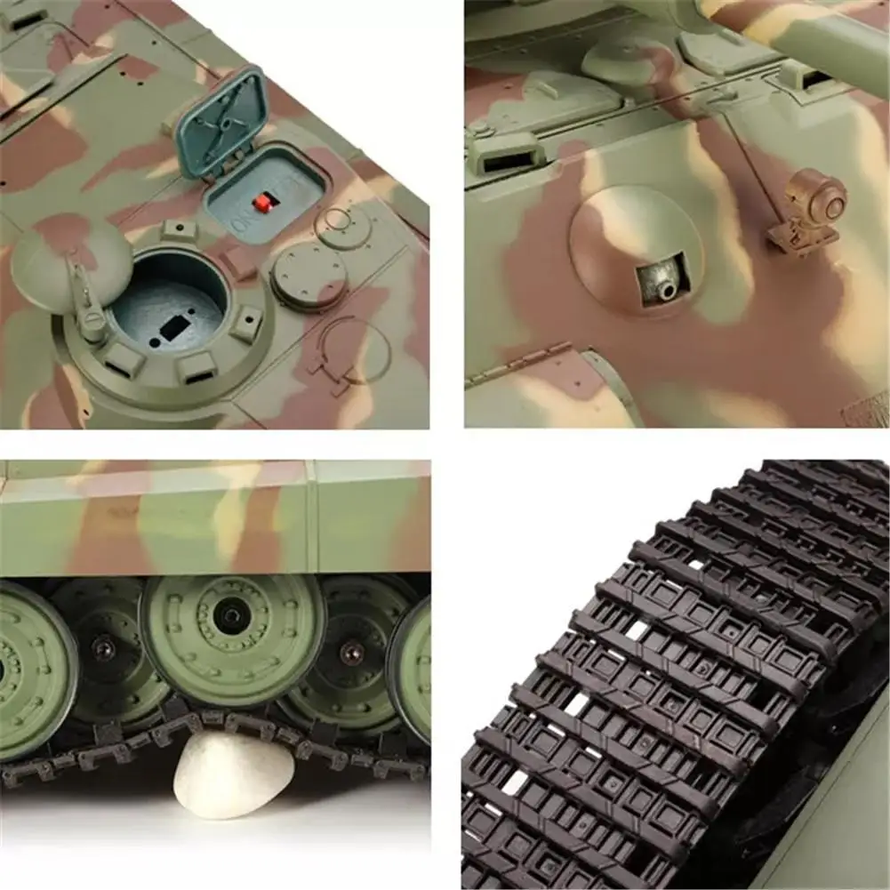 Heng Long 1/16 2 4G 3888 1 немецкий Король тигр RC боевой автомобиль
