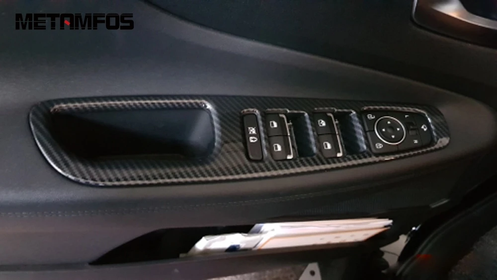 Для Hyundai Santa Fe 2019 2020 крышка переключателя стеклоподъемника внутренняя отделка