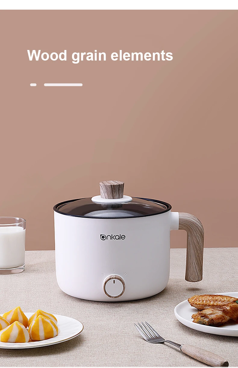 Description Picture 5 of item1.5L Portable MultiCooker Electric Cooking Pots Non-stick Rice Cooker Hotpot Noodles Soup Pot Eggs Food Steamer Heating Pan 220V