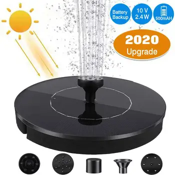 

Solar Fountain Waterproof Multi-use Solar Pump Floating Submersible Circulation Machine for Garden Pond Swimming Pool 2.4W