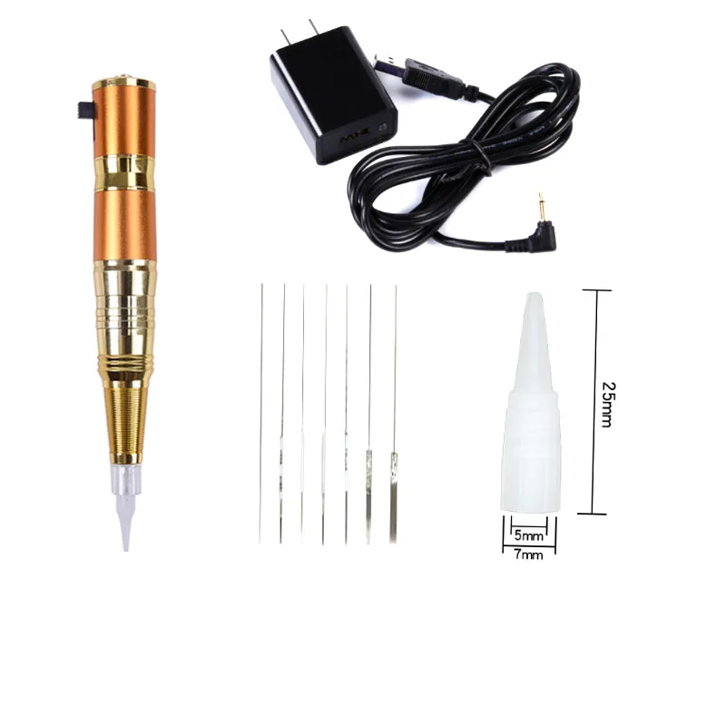 Permanent Makeup Pen Machine Eyebrow Tattoo Micropigmentation Tool For Eyebrows Eyeliner Lip Makeup