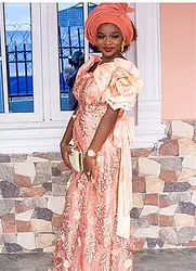Красивые 3D Цветы Дизайн 5 ярдов Африканский тюль ткань с блестками для женщин вечернее платье хорошее качество NLYAU152