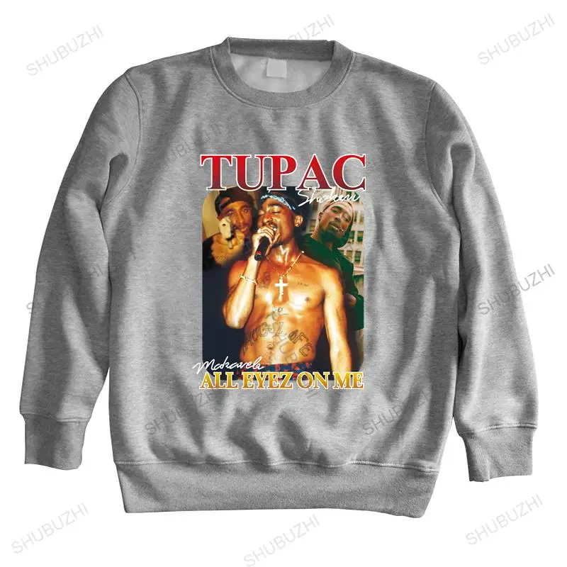 Мужская толстовка весенние толстовки Tupac 2Pac All Eyez On Me 2 Pac эксклюзивная хлопковая