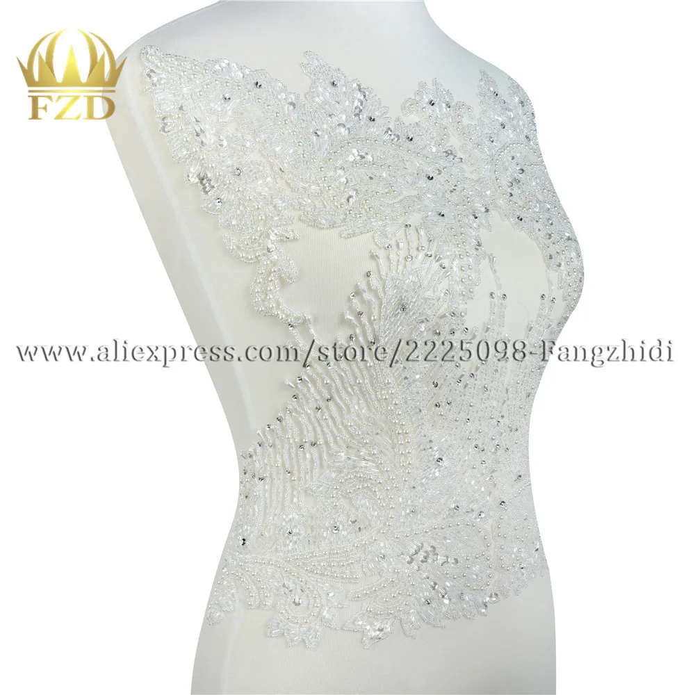 1PC Crystal Rhinestone Floral Short Chain Bikini Wedding Dress Costume Decor New