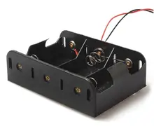 ^^Best Offers MasterFire 300pcs/lot New Black DIY Storage Box Holder Battery Case 3 Slots D Size 4.5V Batteries Holder Cell Cover with Wires ^^Best Offers MasterFire 300pcs/lot New Black DIY Storage Box Holder Battery Case 3 Slots D Size 4.5V Batteries Holder Cell Cover with Wires
