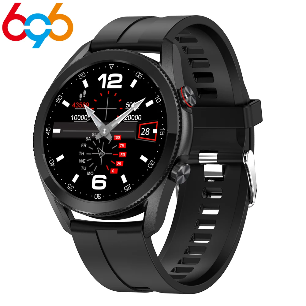 L19 Smart Watch Men Bluetooth Call IP68 Waterproof ECG PPG Heart Rate Blood Pressure Monitor Alarm Clock SmartWatch PK L8 L13