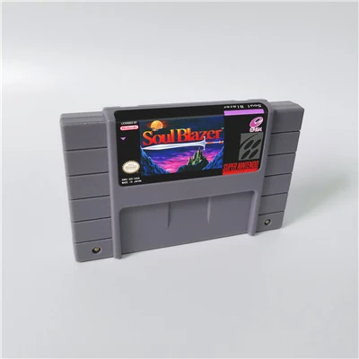 

Soul Blazer SoulBlazer - RPG Game Card US Version English Language Battery Save