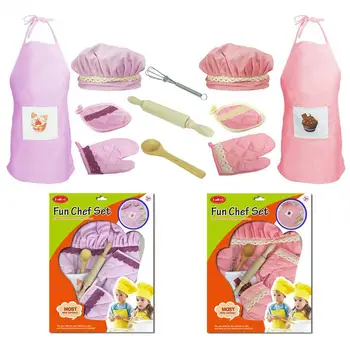 

High Quality Complete Kids Cooking And Baking Set Play House Toys For Children Birthday Gifts