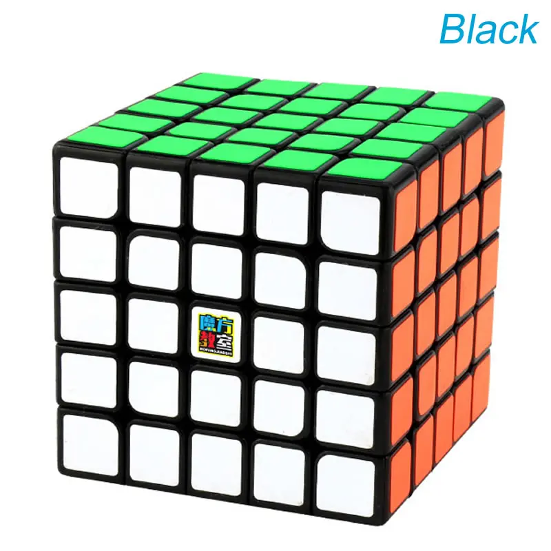 MoYu MeiLong 5 5x5x5 магический куб MeiLong5 5x5 Профессиональный Neo скоростной куб головоломка антистресс Развивающие игрушки для детей - Цвет: Black