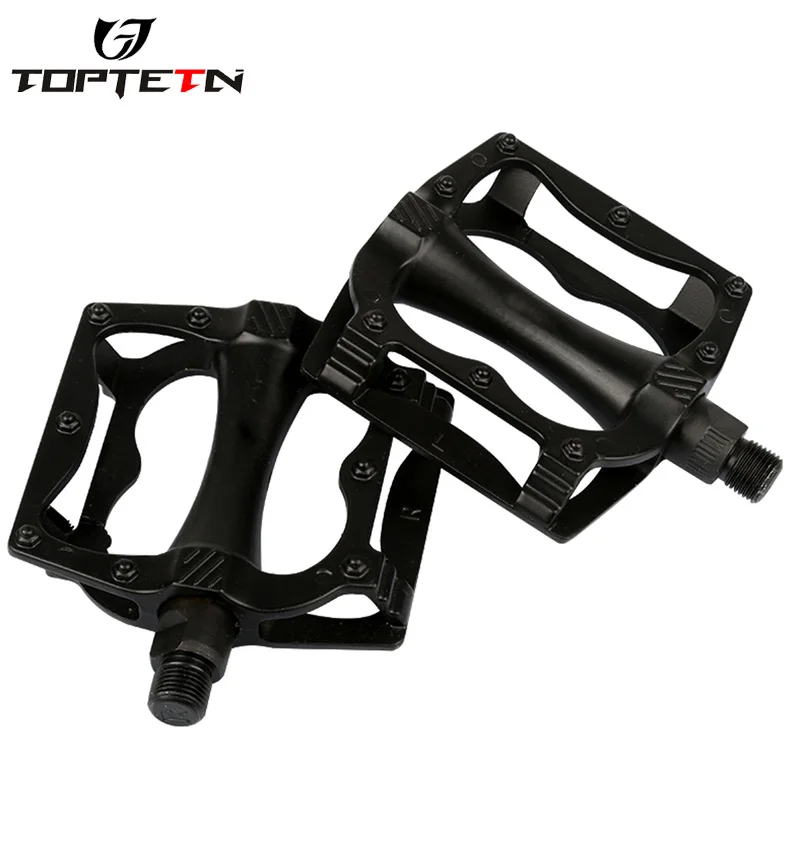 TOPTETN 1 пара фиксированных передач MTB BMX велосипедные педали для спорта на открытом воздухе, прочная педаль горного велосипеда, шоссейные велосипедные педали