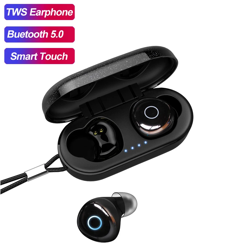 Ovevo Q65 HiFi bluetooth наушники TWS bluetooth 5,0 наушники Smart Touch Авто сопряжение вызова стерео IPX7 водонепроницаемый наушники-вкладыши