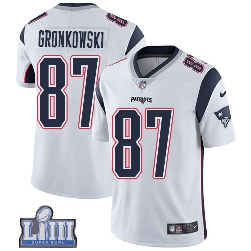 MEN Мужская Новая Англия Julian Edelman Patriots Super Bowl LIII Bound Rush jersey - Цвет: MEN