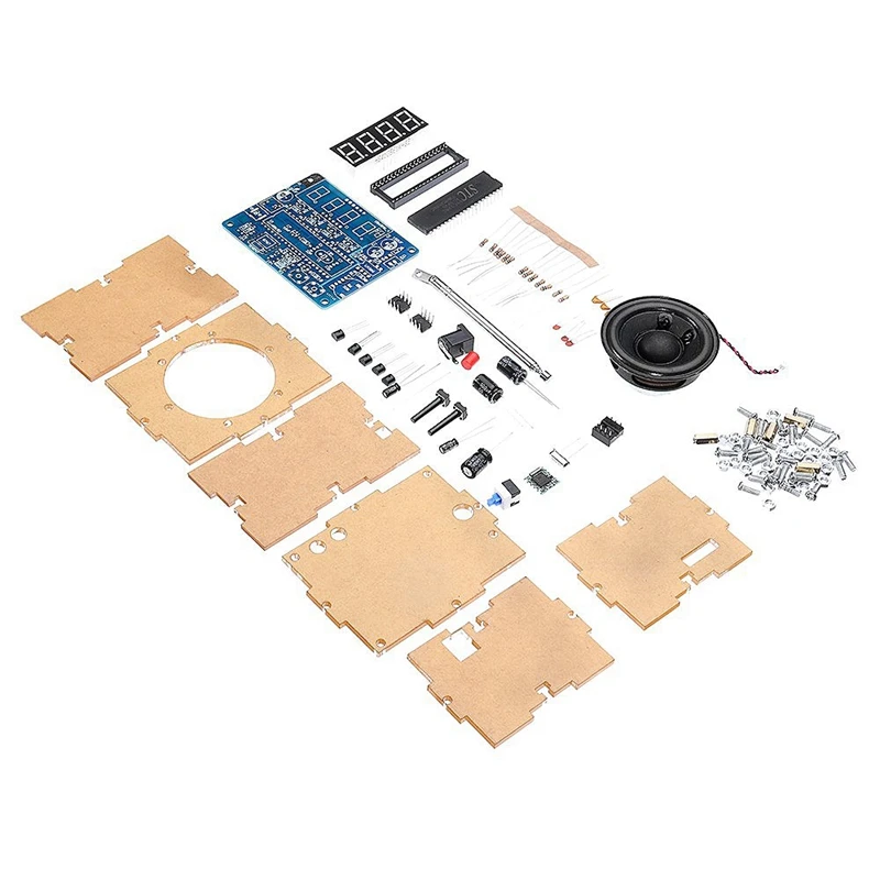 TEA5767 DC 4,5 V-5,5 V Diy Мини цифровой fm-радио 87 MHZ-108 MHZ 2W 8ohm динамик Комплект Электроники-Arduino совместимые комплекты и Diy наборы