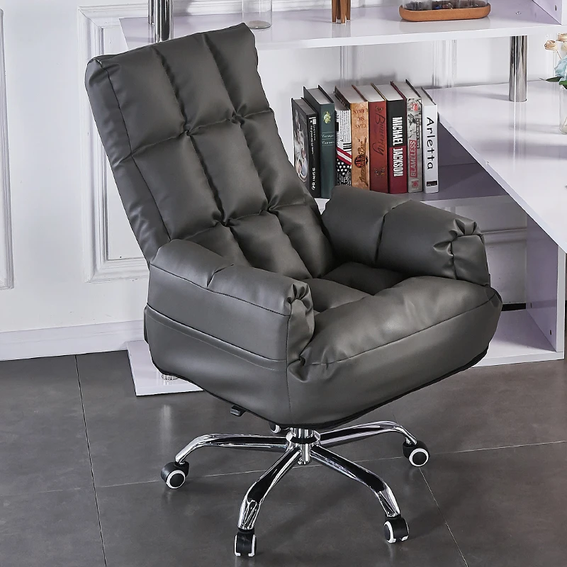 Computer Chair Adjustable Home Office Leisure Silla Gamer Cadeira Gamer  Ergonomiclift Swivel Leather Recliner Gaming Chair - AliExpress Furniture
