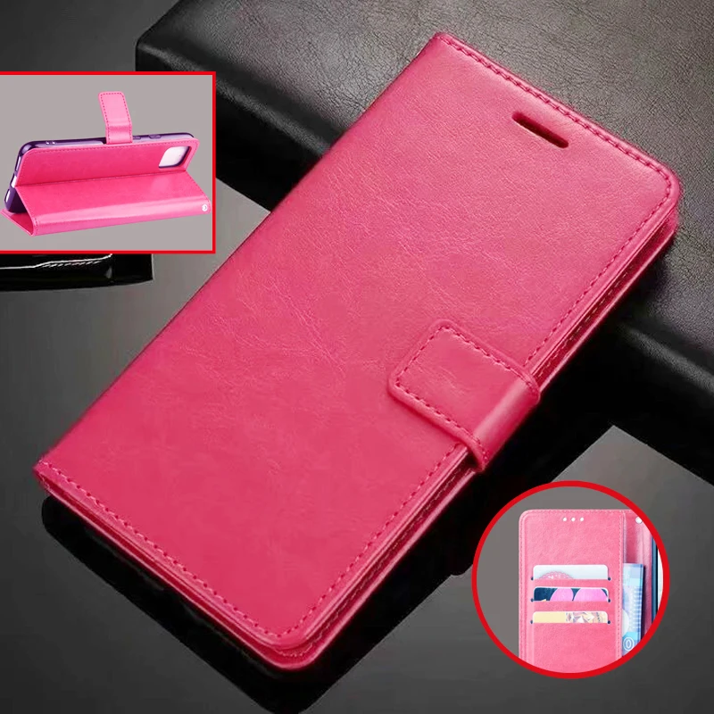 Leather Phone Case For Samsung Galaxy S9 S8 Plus S6 S7 Edge S5 S4 S3 Mini Grand Prime Note 9 8 5 Flip Wallet Card Holder Cover | Мобильные