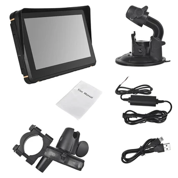 

Universal Gps Navigation for Motorcycle 7-Inch High-Definition Press Sn 8Gb 256Mb Navigation for Yamaha Honda Suzuki