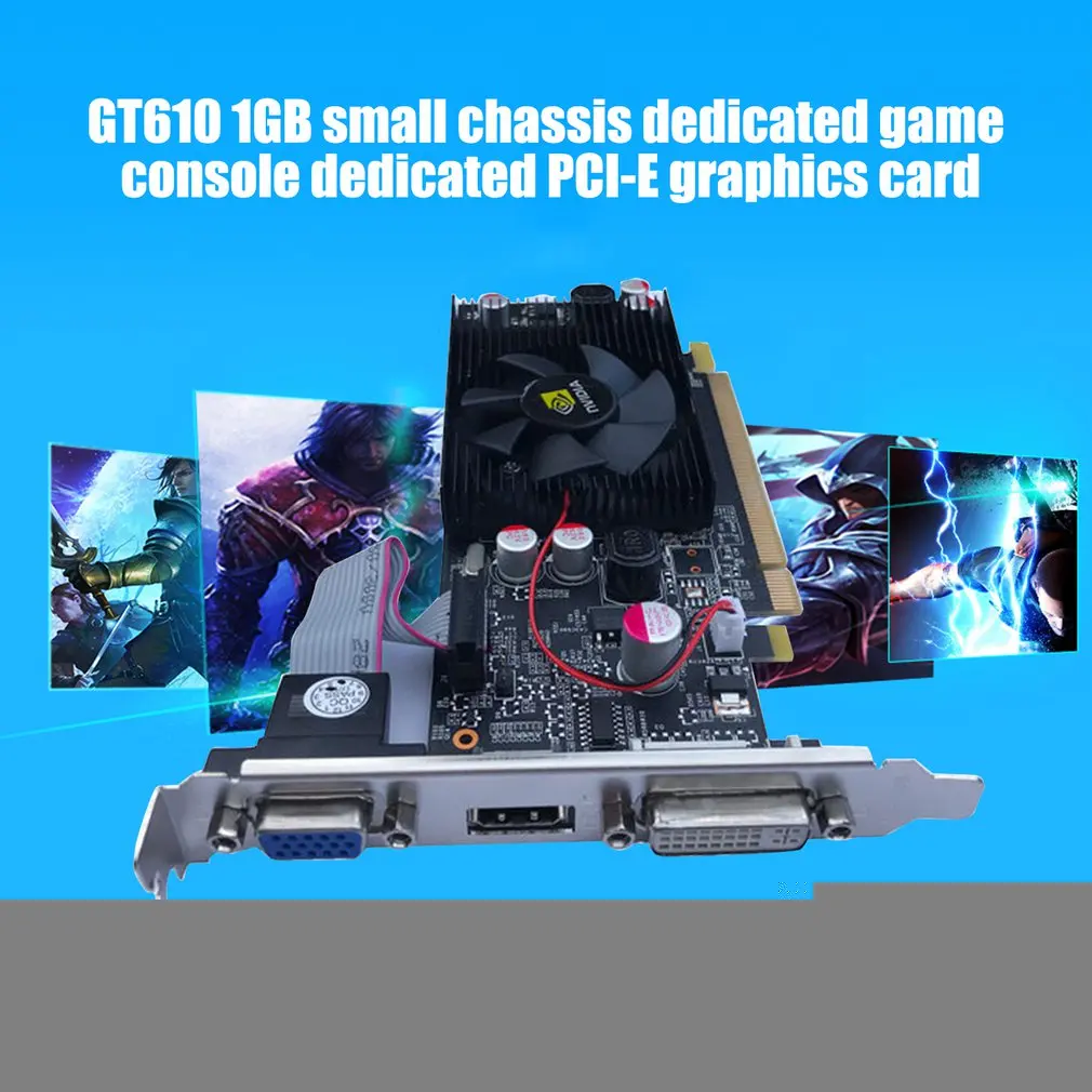 Placas Gráficas Vcg Xpb 1gb Ddr2 Sdram Pci Express 2.0 Placa de Vídeo Vídeo-grafikkarte Placa Gráfica Novos Modelos Antigos Enviados Aleatoriamente Cabos de computador e conectores - Imagem 5