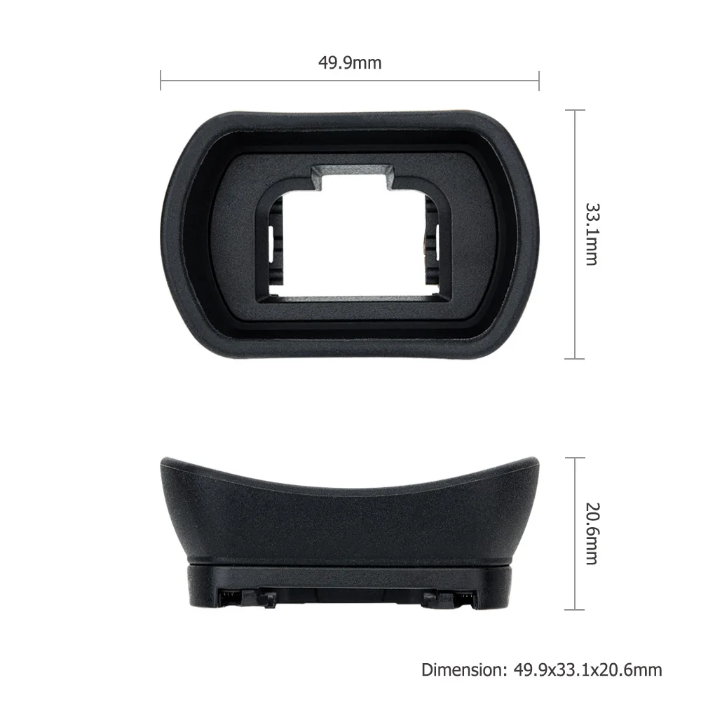 photo studio lighting kit Soft Long Camera Eyecup Viewfinder Eyecup Eyepiece for Sony A7 A7II A7M3 A7R A7RII A7RIII A7RIV A7S A7SII A9 Replaces FDA-EP18 tripod light stand