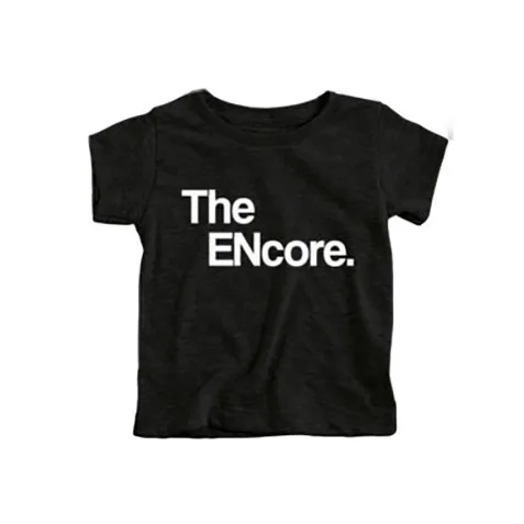 Sanderala/одинаковые комплекты для семьи Детские футболки для мальчиков и пап одежда с надписью топы с короткими рукавами, Семейные костюмы Милая футболка - Цвет: ENcore
