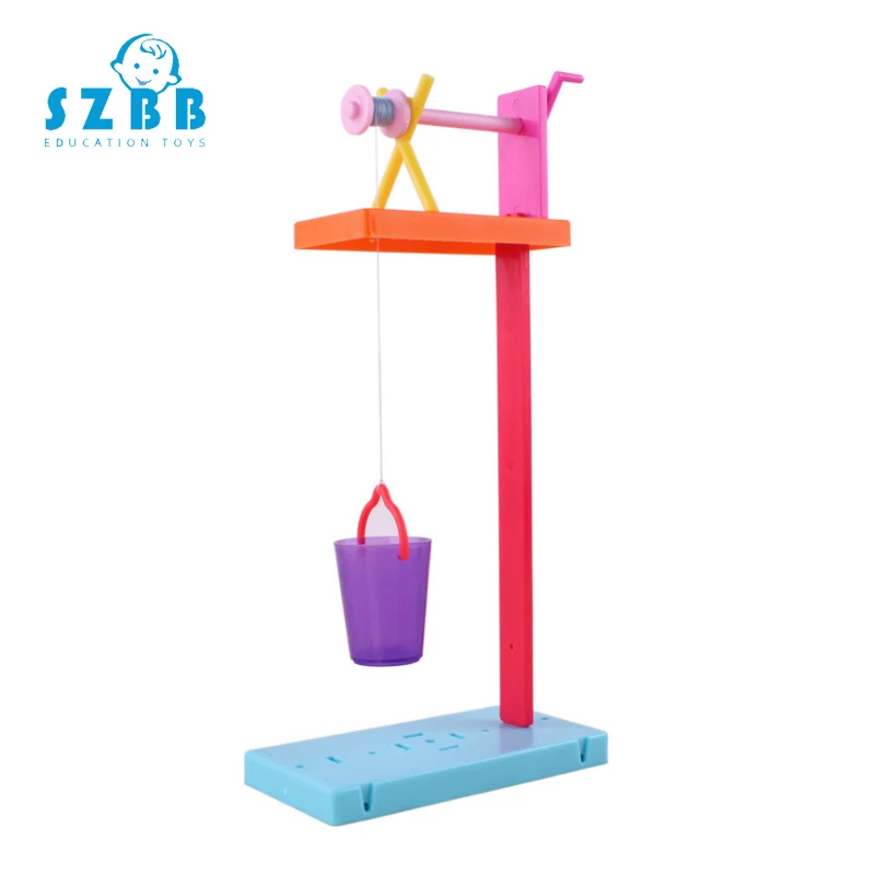 Sz паровой DIY Crane STEM игрушки для детей физический научный эксперимент творческие