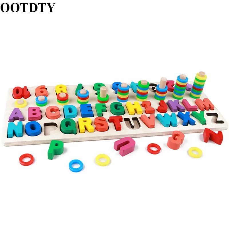 OOTDTY Монтессори головоломки деревянные игрушки развивающие игрушки для детей