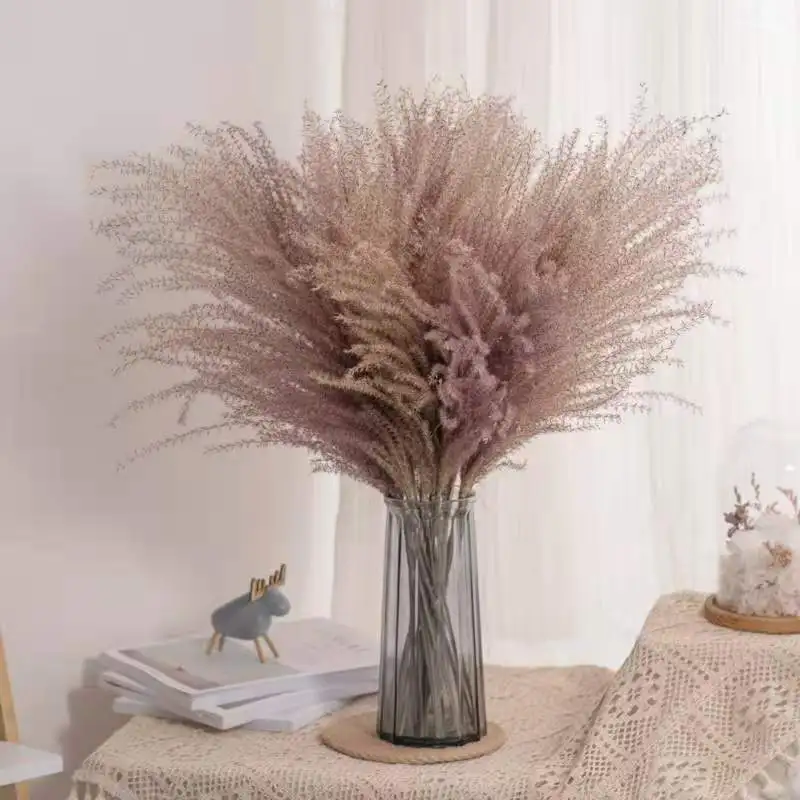 

20Pcs Decoration Whisk Pampas Grass Large Real Dried Reed Flower Bouquet Home Plants DekorationTable Flores Preservadas Natura