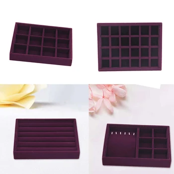 

Jewelry Display Storage Device Insert Tray Drawer For Ring Earrings Pendant Jewelry Display