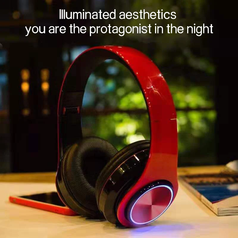 Caridite Hot Sale Bluetooth Headphone Wireless Deep Bass B3 Gaming Anchor Use Wireless Headband Mobile Phone Bluetooth Earphone