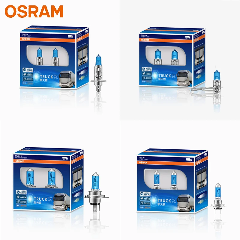 Osram H1 H3 H4 H7 Night Breaker Laser Halogen Auto Bulbs Headlight H8 H11  Hb3 9005 Hb4 9006 12v 3700k (2 Pcs) - Car Headlight Bulbs(halogen) -  AliExpress