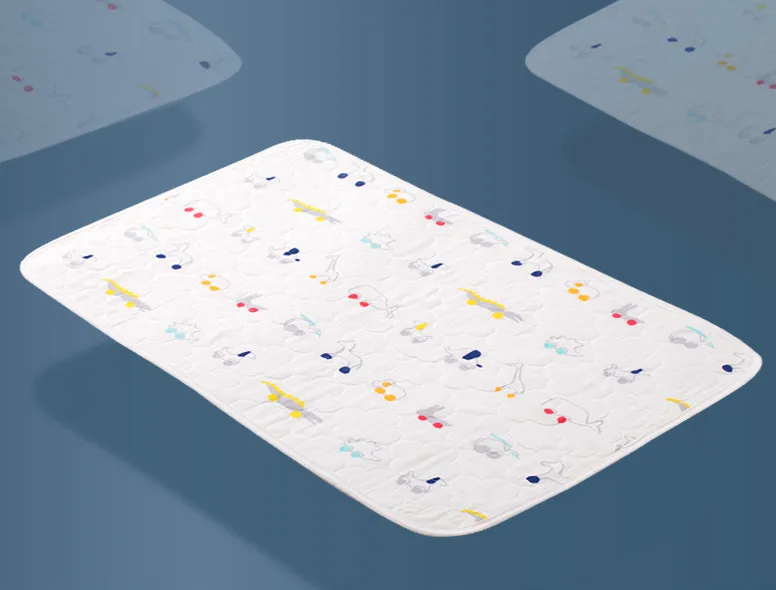 toy 50 MuslinTree cotton baby nappy changing pad crib mattress foldable changing mat cover - Цвет: toy 50