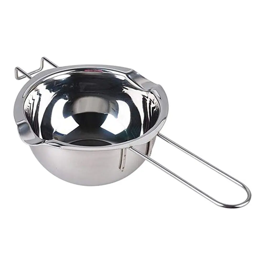 Stainless Steel Double Boiler Chocolate Butter Universal Melting Pot Fondant Caramel Melt Bow Cheese Pan Heating Baking Tools |