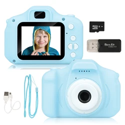 Mini appareil Photo numérique Rechargeable pour fille, 32 go, jouet pour enfant, cadeau d'anniversaire 