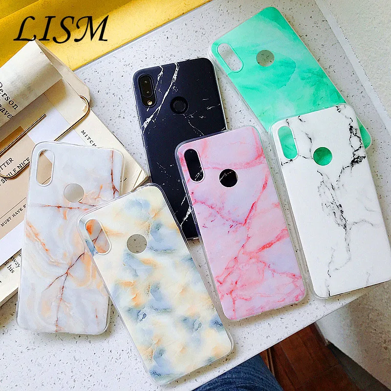 

Marble series cell phone Case For Xiaomi Redmi Note 7 Pro Note 7 Note6 Case TPU For Cover Xiaomi Redmi Note 7 Pro Note5 cover