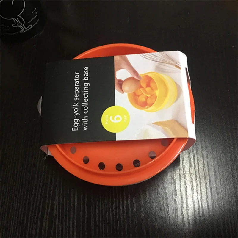 PB1056R Сепаратор яиц уникальный яичный желток фильтр DIY ручной выпечки аксессуары для кухни - Цвет: PB1056R