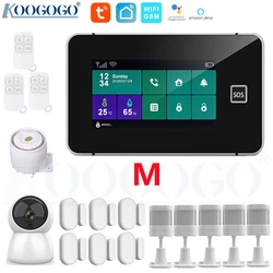 WiFi GSM Wireless 433MHz Home Burglar Alarm System 4.3