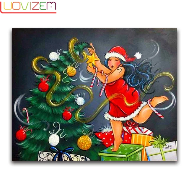 

5D DIY Diamond Painting Cross Stitch Full Square/Round Diamond Embroidery Girl Set Diamond Mosaic Cartoon Portraits
