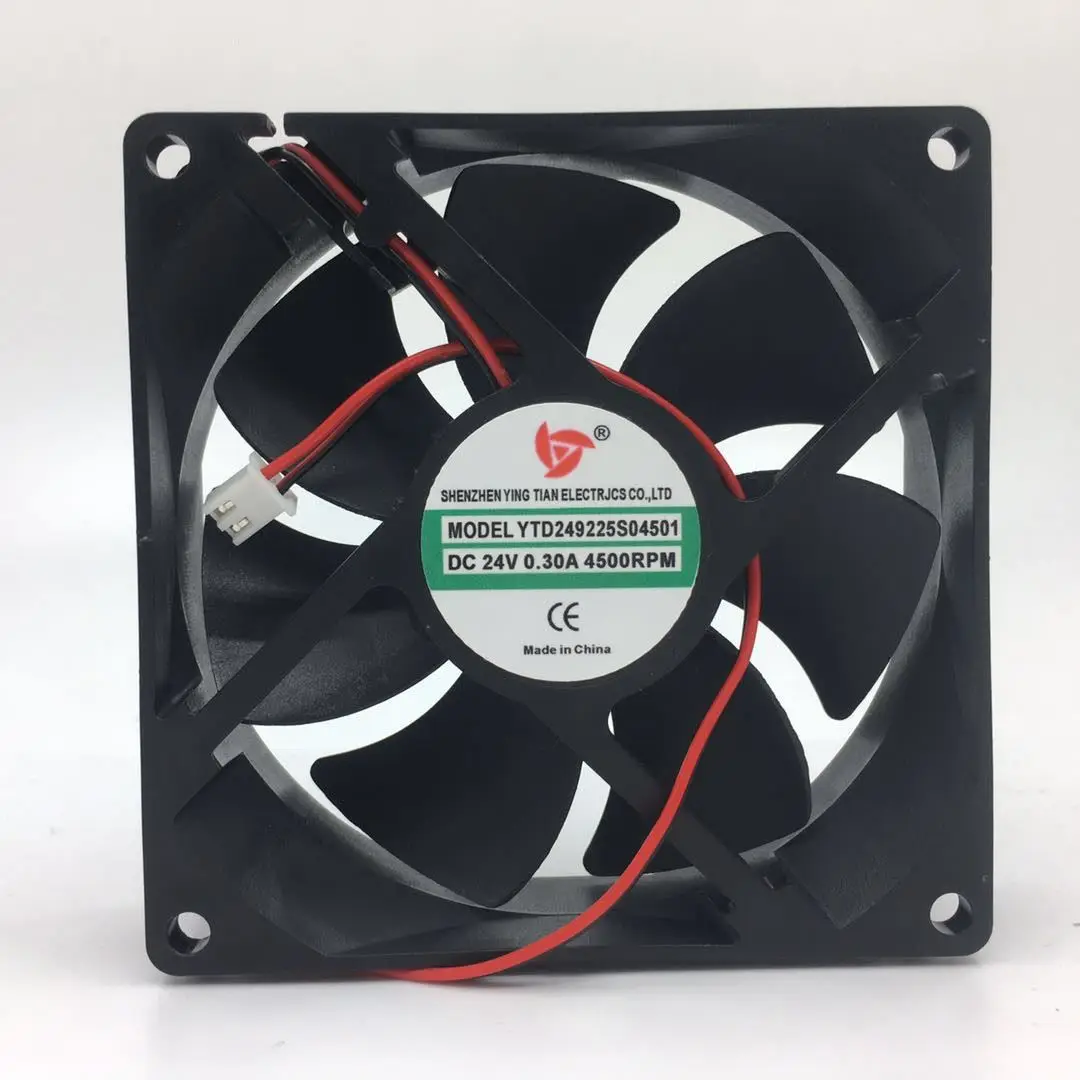 DC Fan 1PCS-5PCS/LOT YTD249225S04501 DC24V 0.30A 4500RPM 9cm
