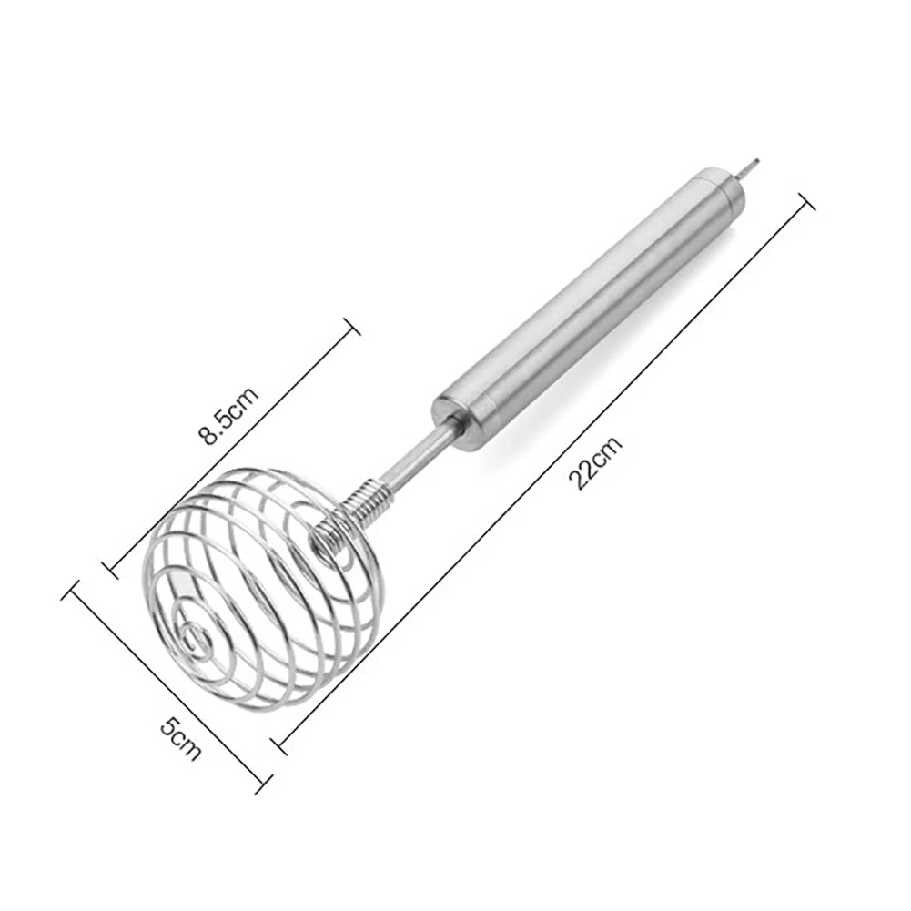 Нержавеющая сталь спиральная форма ручной венчик для взбивания блендер, взбивание яиц взбиватель мешалка кухонный инструмент инструменты для яиц Кухонные гаджеты