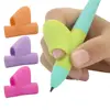 3 Pencils Handle Color Random Right Hand Helps Children Learn Holding Pen And Writing Posture Correction Magic Fits Pencil Soft ► Photo 2/6