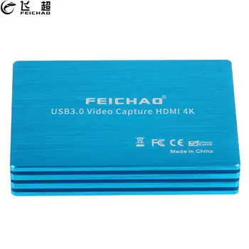 

4K 1080P for HDMI to USB3.0 Video Capture Card USB Dongle Automatically Adjust Settings Game for OBS Stream Live Broadcast Case